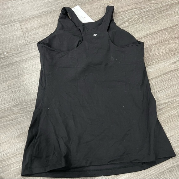 CRZ YOGA Black Workout Tank Top Large High Neck - Picture 3 of 3